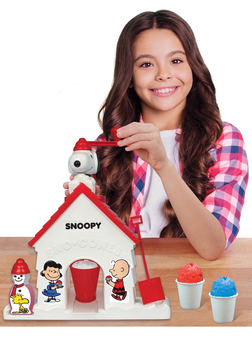 Snoopy Snow Cone Maker for Kids - Red & White